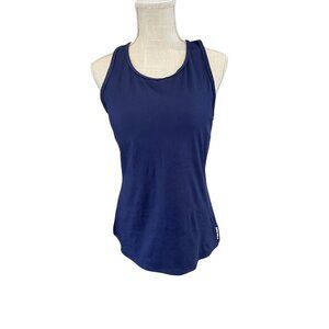 Head Womens Racerback Tank Top L Blue Polyester & Spandex